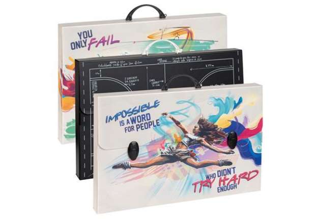 Immagine di Valigetta polionda Sport - 36,5 x 56,5 cm - dorso 5,5 cm - fantasie assortite - Favorit