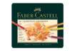 Immagine di Matite colorate permanenti Faber Castell Polychromos mina 3,8 mm box metallo - colori assortiti conf