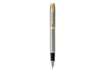 Immagine di Penna stilografica Parker IM punta M inchiostro blu Brushed Metal GT - 1931656