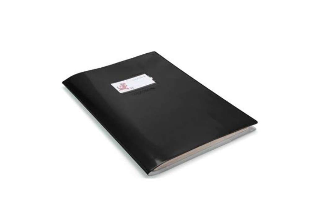 Immagine di Copertine in PVC coprimaxi Colorosa 21x30 cm nero - conf. 25 pz - 36718033