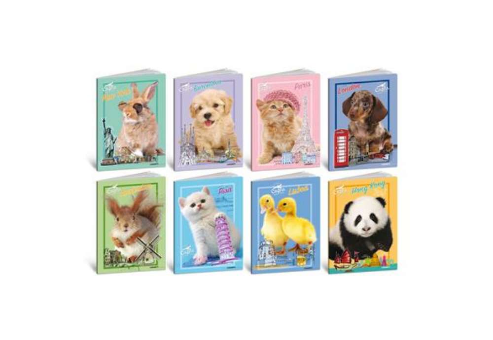 Immagine di Maxi quaderno Blasetti Best Friends A4 - 80 g/m² - 20+1 ff - A - conf. 10 pezzi - 9215