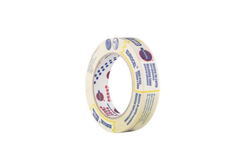 Immagine di Nastro adesivo in carta Eurocel formato 25 mm x 50 m 010119243