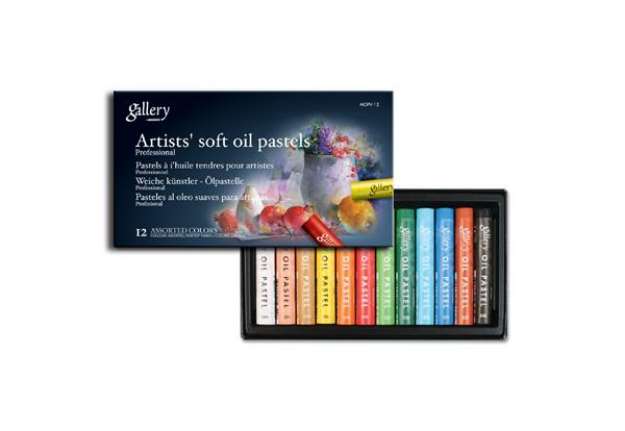 Immagine di Pastelli a olio tondi per artisti Mungyo conf. 48 colori assortiti - 12762/48