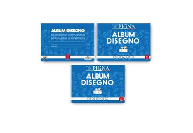 Immagine di Album da disegno Pigna Kids - 17x24 cm 80 g/m² pagine bianche - 32 ff - conf. 10 pezzi - 0202906BI