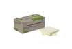Immagine di Foglietti riposizionabili riciclati Q-Connect gialli conf. 12 blocchetti da 100 fogli 76x76 mm - gia