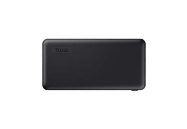 Immagine di Powerbank ad alta capacità da 20.000 mAh Trust Primo nero 24676