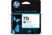 Immagine di Cartuccia Ink 712 - 29 ml HP ciano  3ED67A