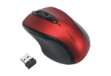 Immagine di Mouse Pro Fit di medie dimensioni - wireless - rosso rubino - Kensington