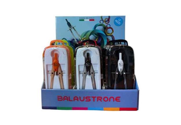 Immagine di Espositore 12 balaustroni Eredi Crotti mod. 1000 - colori assortiti - 1000ESP