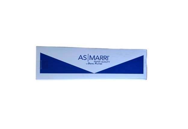 Immagine di Carta plotter AS/Marri bianco opaco XB.80.LUX - conf. da 2 bobine - 914 mm x 150 m - 2512