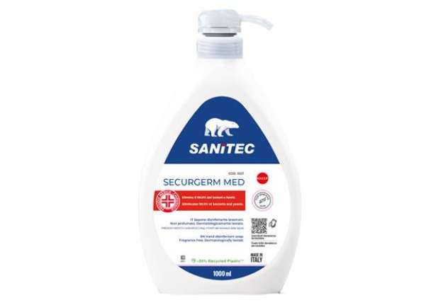 Immagine di Sapone liquido Securgerm Med PMC - dispenser 1 L - Sanitec