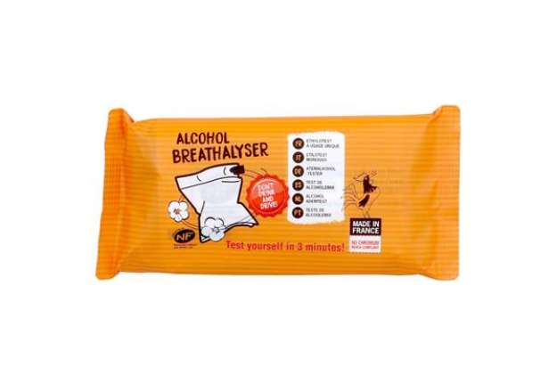 Immagine di Etilometro monouso - certificato per locali pubblici - in busta singola - PVS