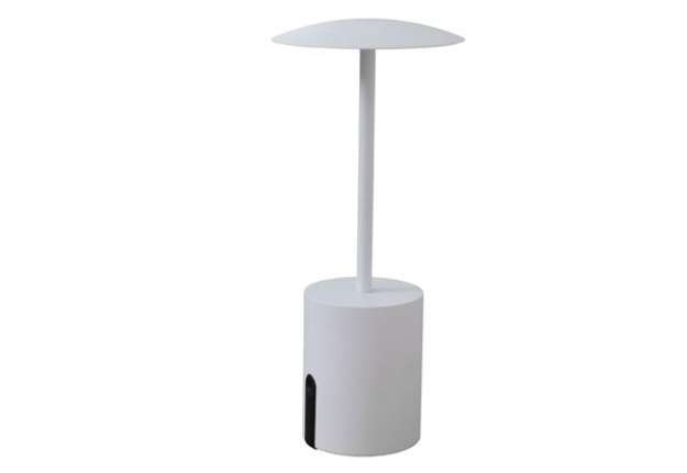 Immagine di Lampada da tavolo Rocket - a led - alluminio - bianco - King Collection