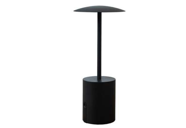 Immagine di Lampada da tavolo Rocket - a led - alluminio - nero - King Collection