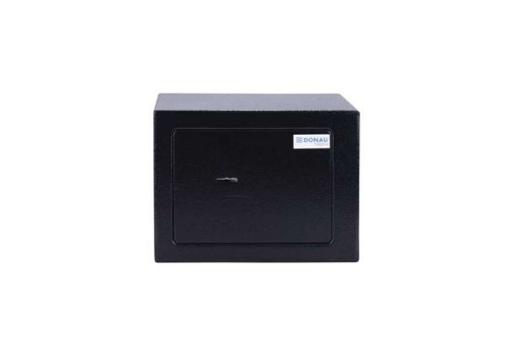 Immagine di Cassaforte manuale Donau Tech - nero 230x170x170 mm 19076251-01