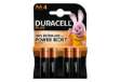 Immagine di Pila stilo AA - 1,5V - Plus Powerboost - MN1500 - Duracell - blister 4 pezzi