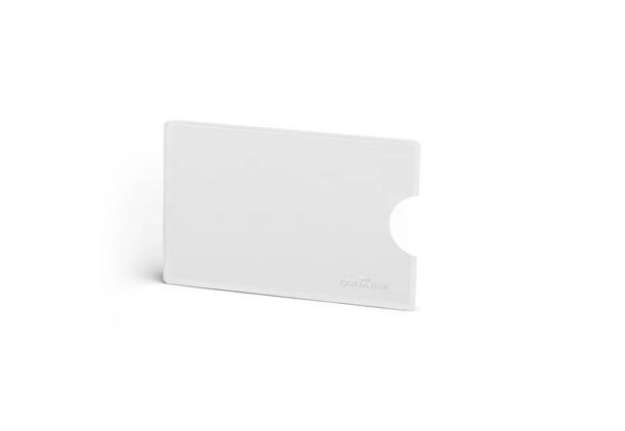 Immagine di Tasca porta carte di credito DURABLE RFID SECURE CONFEZIONE RETAIL trasparente 54x86mm  conf. 3 - 89