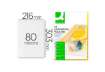 Immagine di Pouches per plastificatrici Q-Connect 2x80 µm finitura lucida A4 Conf. 100 pezzi - KF04114