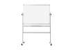 Immagine di Lavagne cancellabili Bi-office Revolver - magnetica doppia girevole bianca - 150x120 cm bianco - QR0