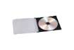 Immagine di Porta CD/DVD Q-Connect Slim Case standard sp. 5 mm nero/trasparente conf. 25 pezzi - KF02210