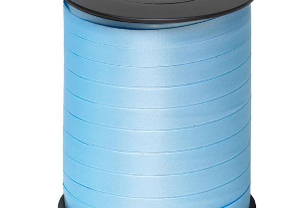 Immagine di Rocca di nastro liscio 6800 - 9,5 mm x 250 mt - azzurro 06 - Brizzolari