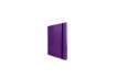 Immagine di Portaprogetti in cartone con elastico piatto Euro-Cart Iris dorso 3 cm viola - formato A4 - CPRIO03E