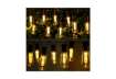 Immagine di Catena luminosa LED da esterno Aigostar con pannello solare 10 lampadine trasp. a tubo a luce calda