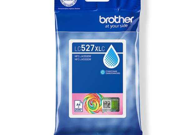 Immagine di Brother - Cartuccia - Ciano - LC527XLC - 2.000 pag