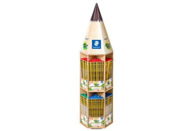 Immagine di Matita in grafite NorisR 120 - 5 gradazioni assortite - Staedtler - expo 576  pezzi