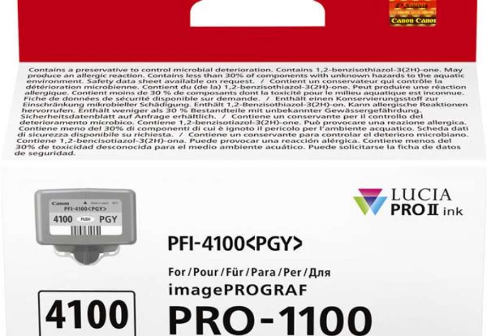 Immagine di Canon - Cartuccia PFI-4100 - Grigio Photo - 6784C001