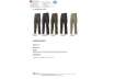 Immagine di Pantalone da lavoro in cotone elasticizzato Guapo blu U-Power taglia XL - ST211WB-XL