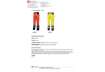 Immagine di Pantalone da lavoro Light Yellow Fluo U-Power taglia XL HL155YF-XL