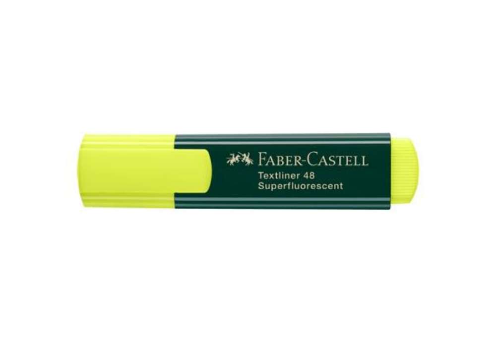Immagine di Evidenziatore Faber-Castell Textliner 48 Refill tratto 1-2-5 mm giallo fluo 154807