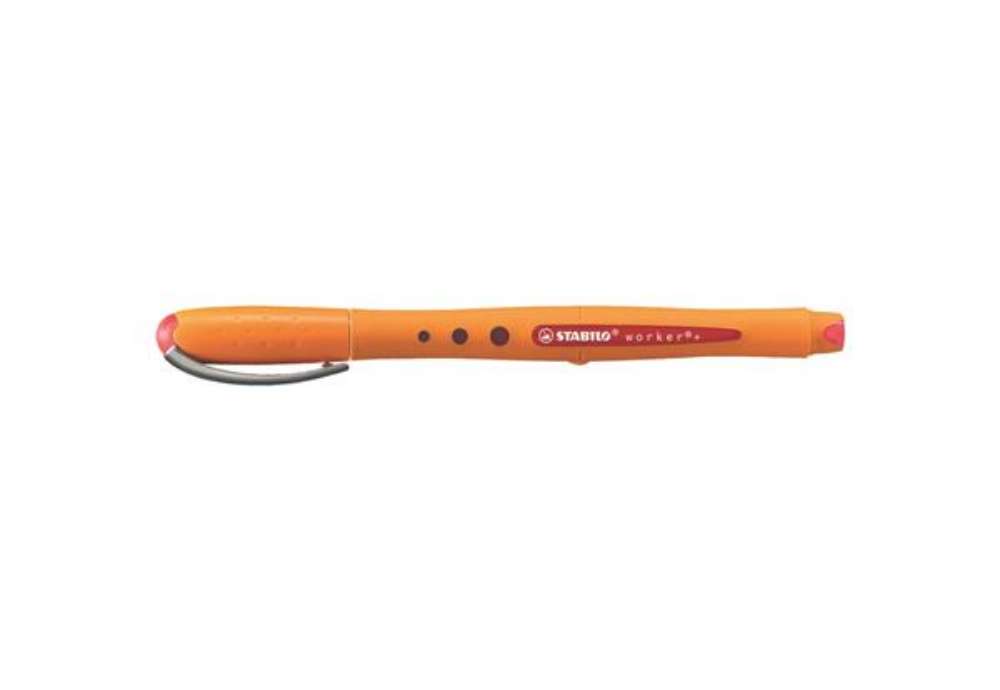 Immagine di Roller Stabilo Worker 0,5 mm rosso  2018/40