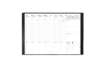 Immagine di Agenda settimanale 2027 Quo Vadis Prenote 21x29,7 cm - rivest. granuloso Impala nero 02408827MQ