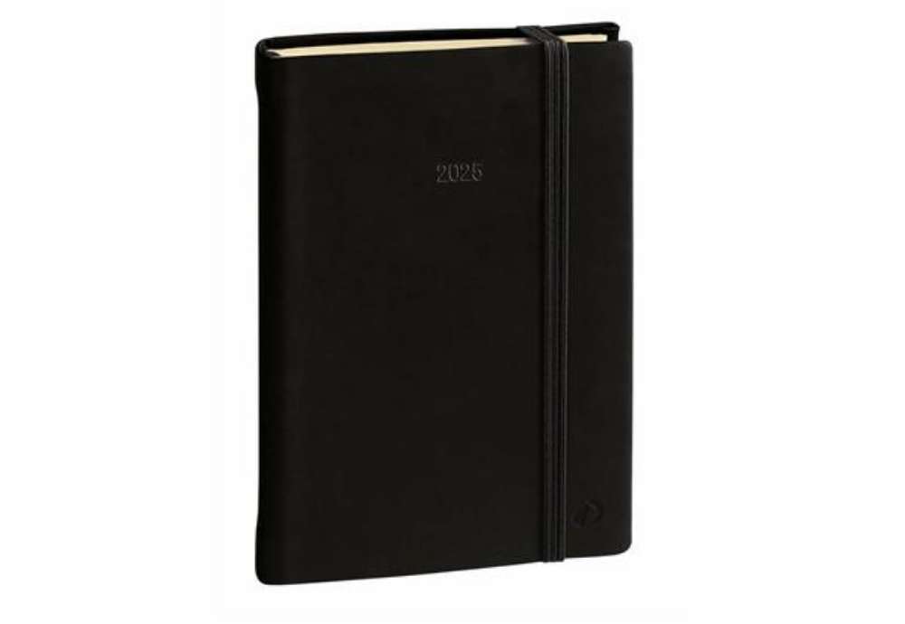 Immagine di Agenda settimanale 2027 Quo Vadis Ministro Prestige Silk 16x24 cm nero 28651927MQ