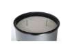 Immagine di Posacenere Durable a colonna acciaio con sabbia e cestino base tonda H 62 x Ø 26 cm argento metalliz