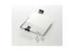 Immagine di Targhe DURABLE INFO SIGN alluminio/acrilico trasparente/argento metallizzato inserto 149x105,5 mm 48