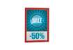 Immagine di Cornici con pannello magnetico DURABLE DURAFRAME® A4 PPL rosso 236x323mm conf. 2 - 487203