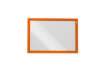 Immagine di Cornici con pannello magnetico DURABLE DURAFRAME® A4 PPL arancio 236x323mm conf. 2 - 487209
